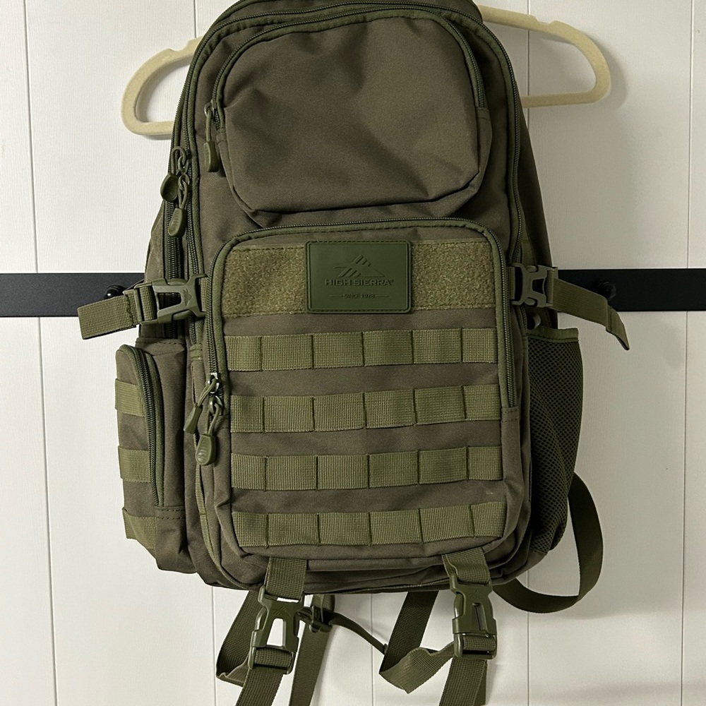 High Sierra Tactical 15” computer Backpack